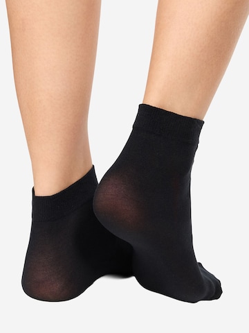 Nur Die - Meias ' Strümpfe & Söckchen Cotton 60 DEN ' em preto