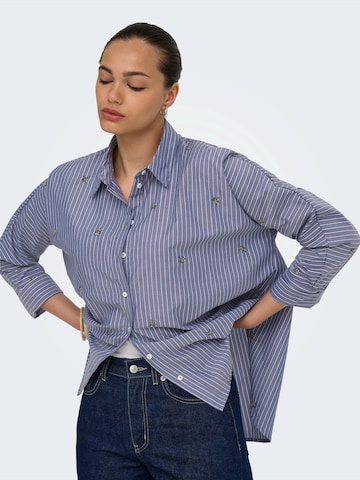 ONLY - Blusa 'ONLNew Lina Grace' en azul