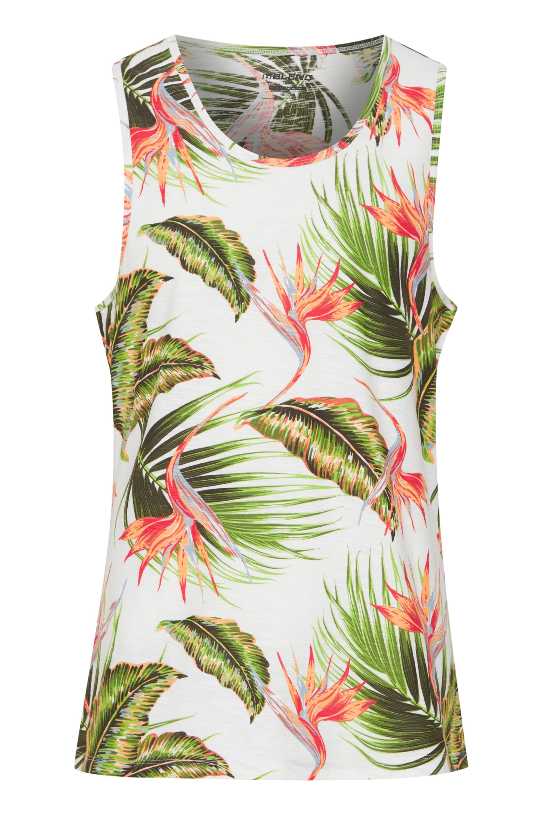 BLEND - Camiseta 'Bhtros' en blanco: frente