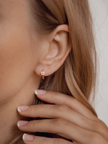 Boucles d'oreilles 'Bloom Huggie' Dear Me en or