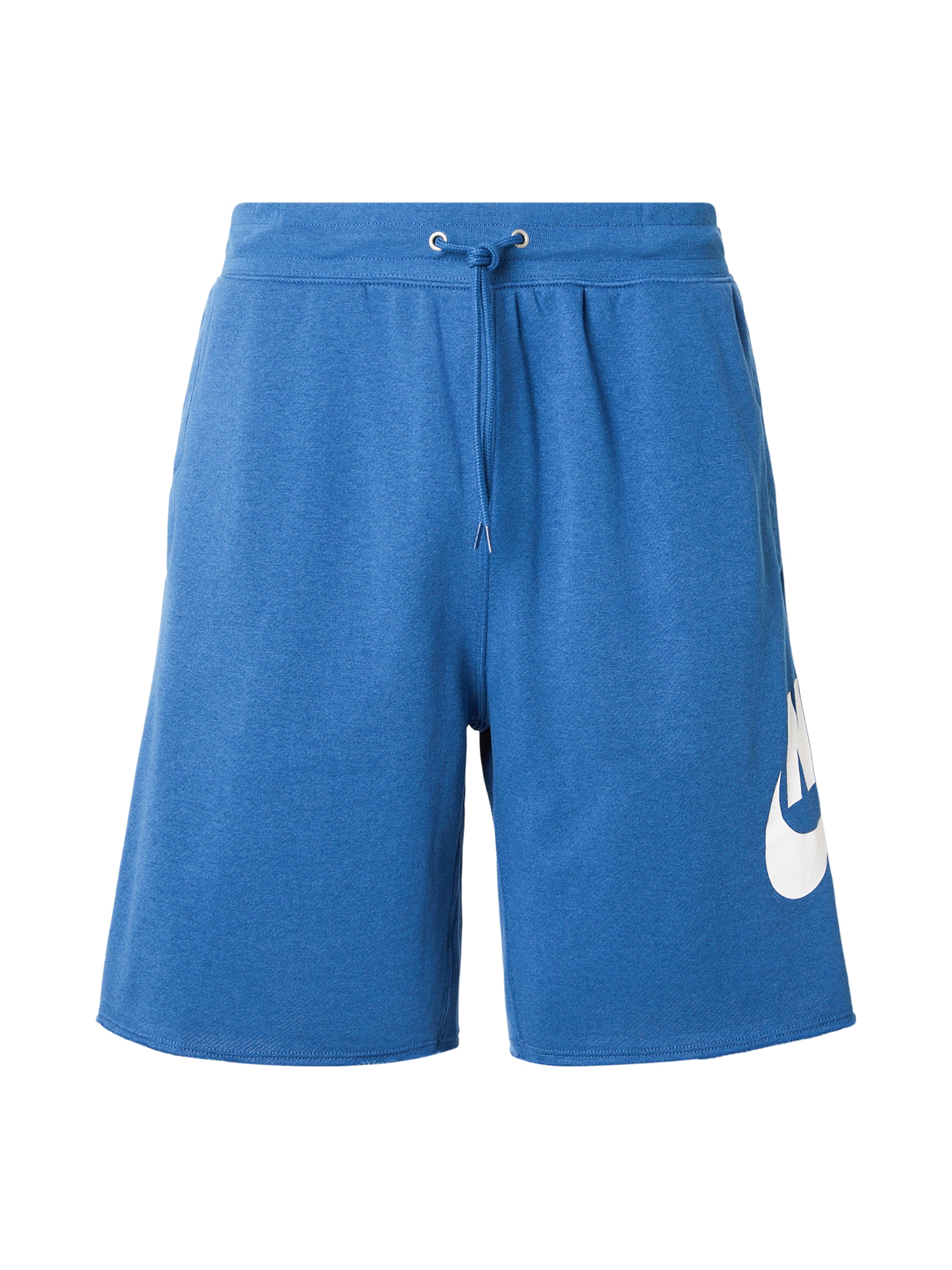 Nike Sportswear Широка кройка Панталон 'CLUB ALUMNI' в синьо: отпред