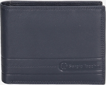 Portamonete di Sergio Tacchini in blu: frontale