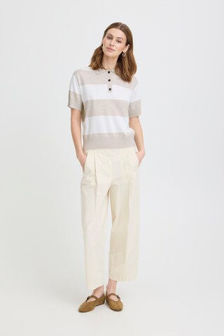 ICHI - Jersey 'IHLULS' en beige