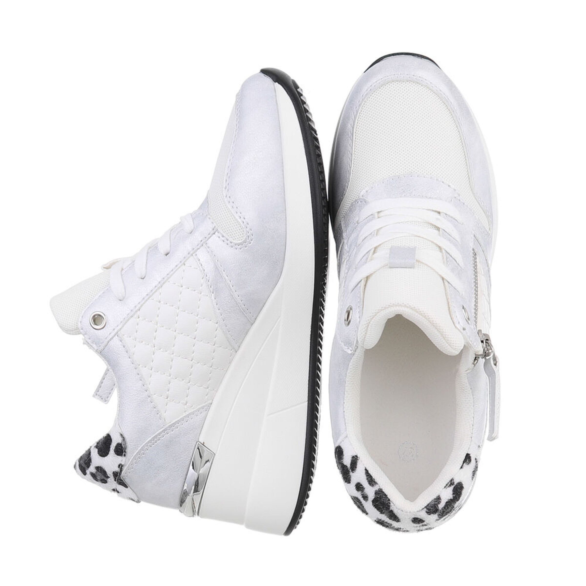Ital-Design Sneaker in Silber