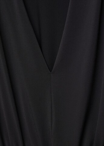 MANGO Shirt Bodysuit 'Xgarbo' in Black