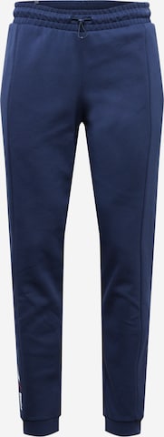 PUMA Tapered Sporthose in Blau: predná strana