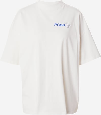 Pegador T-shirt oversize 'HABANA' en gentiane / blanc, Vue avec produit