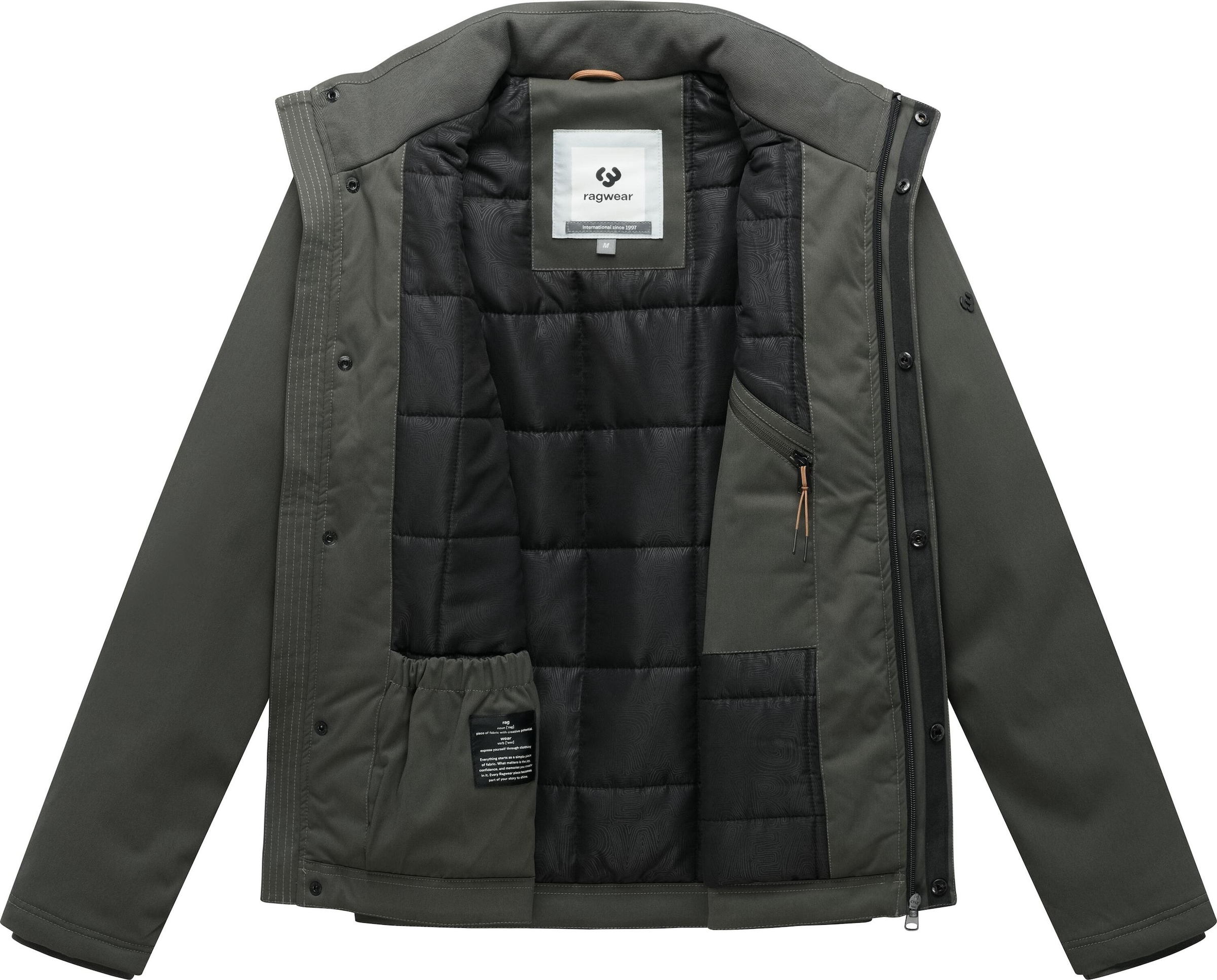Giacca funzionale 'Dunore Y' di Ragwear in verde