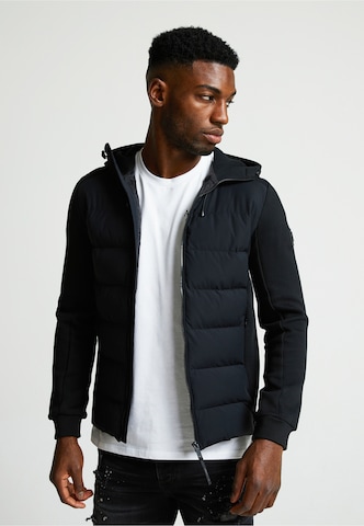 Alessandro Zavetti COLLOVATI HOODED HYBRID JACKET ' ' in Schwarz