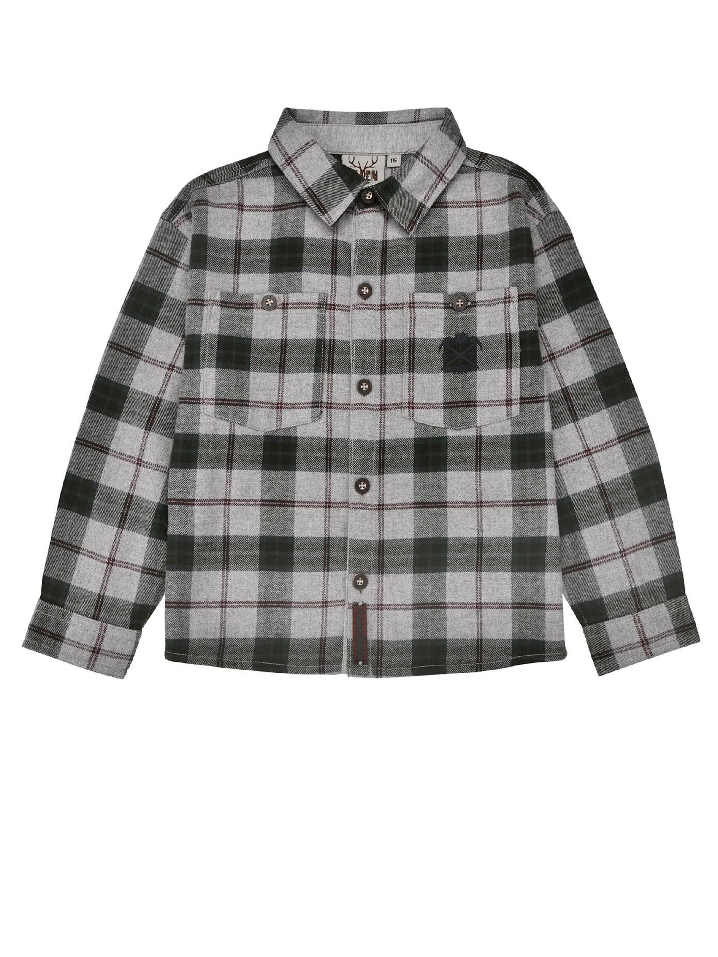 BONDI Button Up Shirt in Grey: front