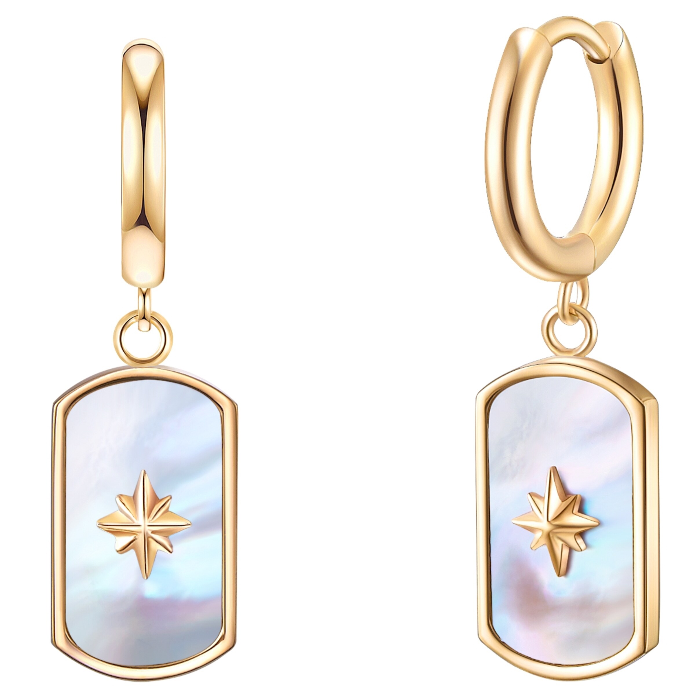 Valero Pearls Creole in Gold: Vorderseite