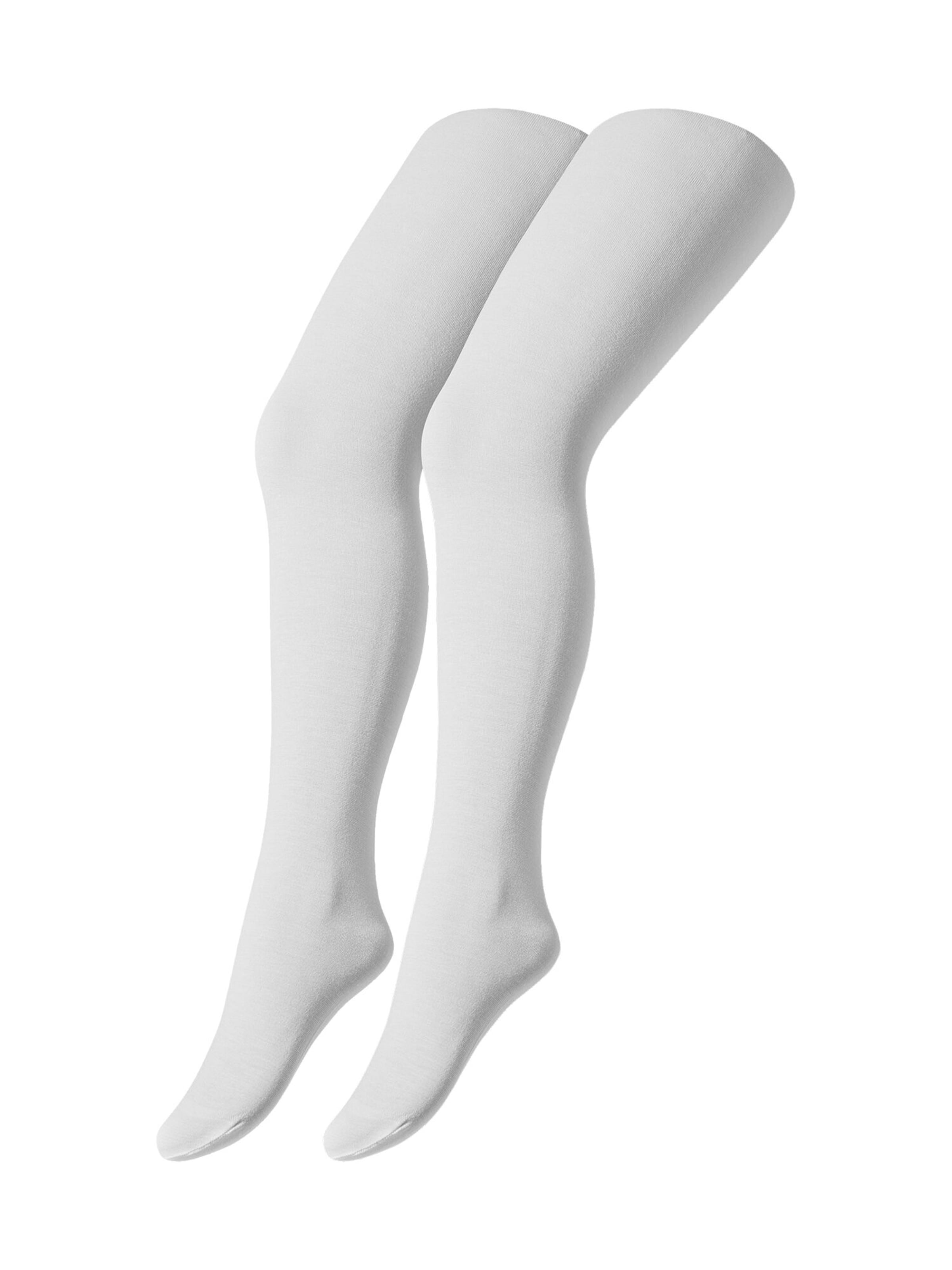 camano Tights in White: front