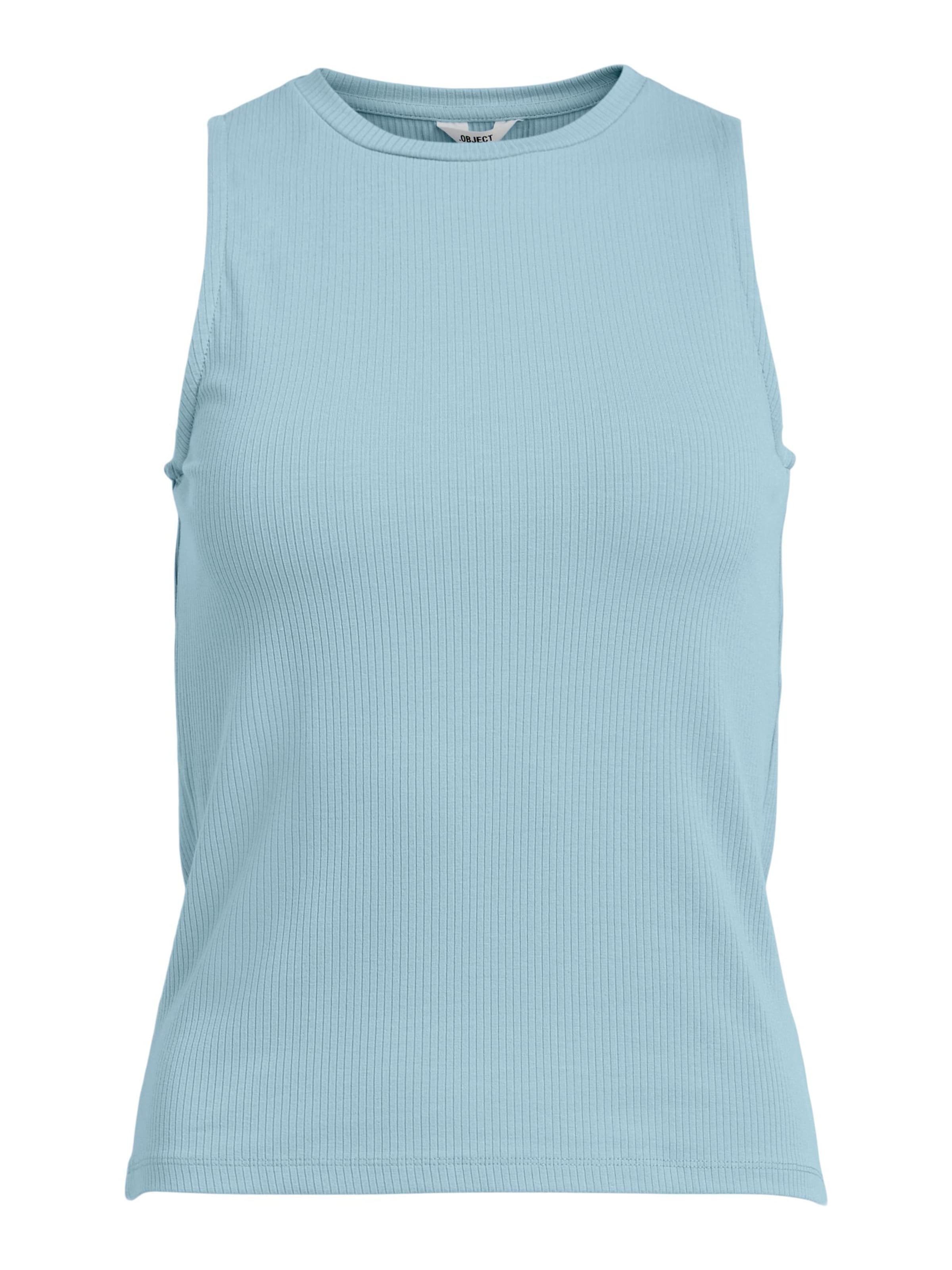 OBJECT Top 'Jamie' in Blau: Vorderseite