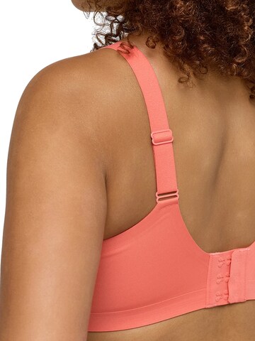 cfab (formerly creamy fabrics) - Push-up Sujetador 'Seamless Compact Push-Up BH' en naranja