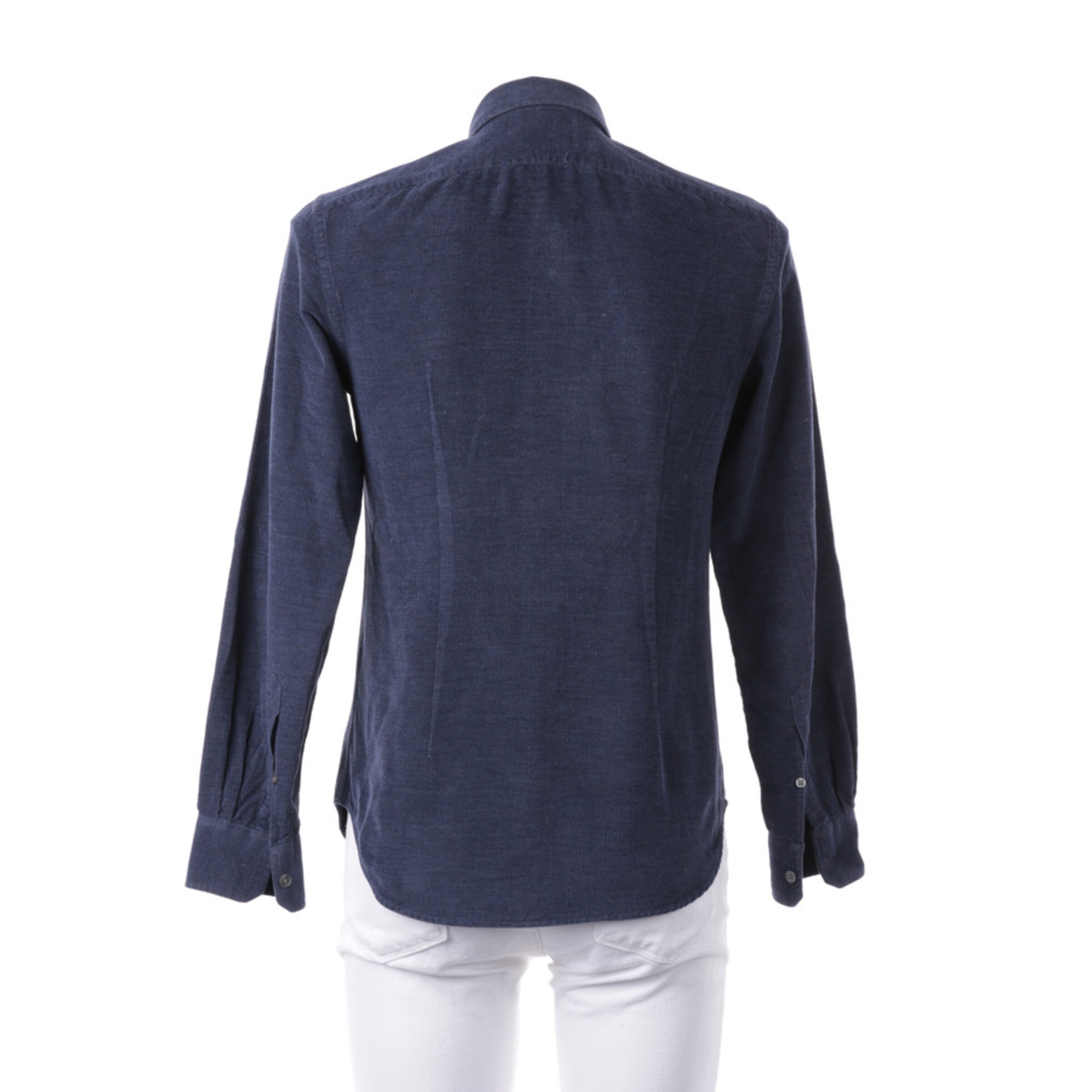 Acne Button Up Shirt in S in Blue