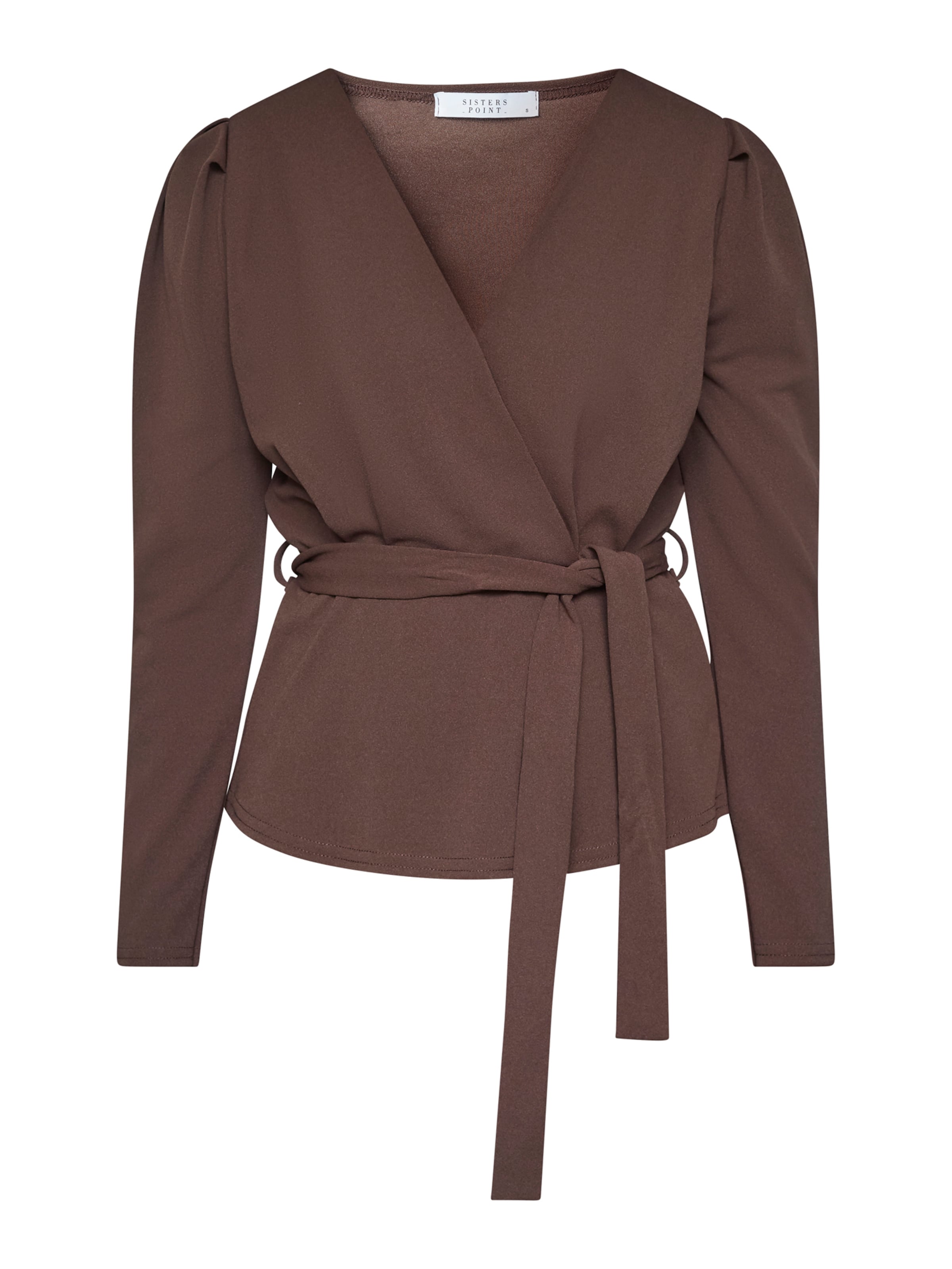 Bluză 'Nasa' de la SISTERS POINT pe maro: față