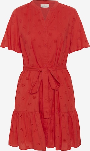 Kaffe - Vestido 'Fiona' em vermelho: frente
