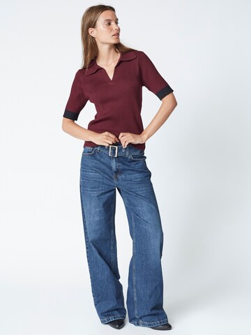 Pullover 'Bonny' di co'couture in rosso