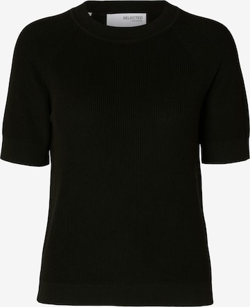 SELECTED FEMME - Pullover ' ELINNA' em preto: frente