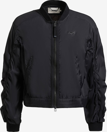 khujo Tussenjas 'TUVAY' in Zwart: voorkant