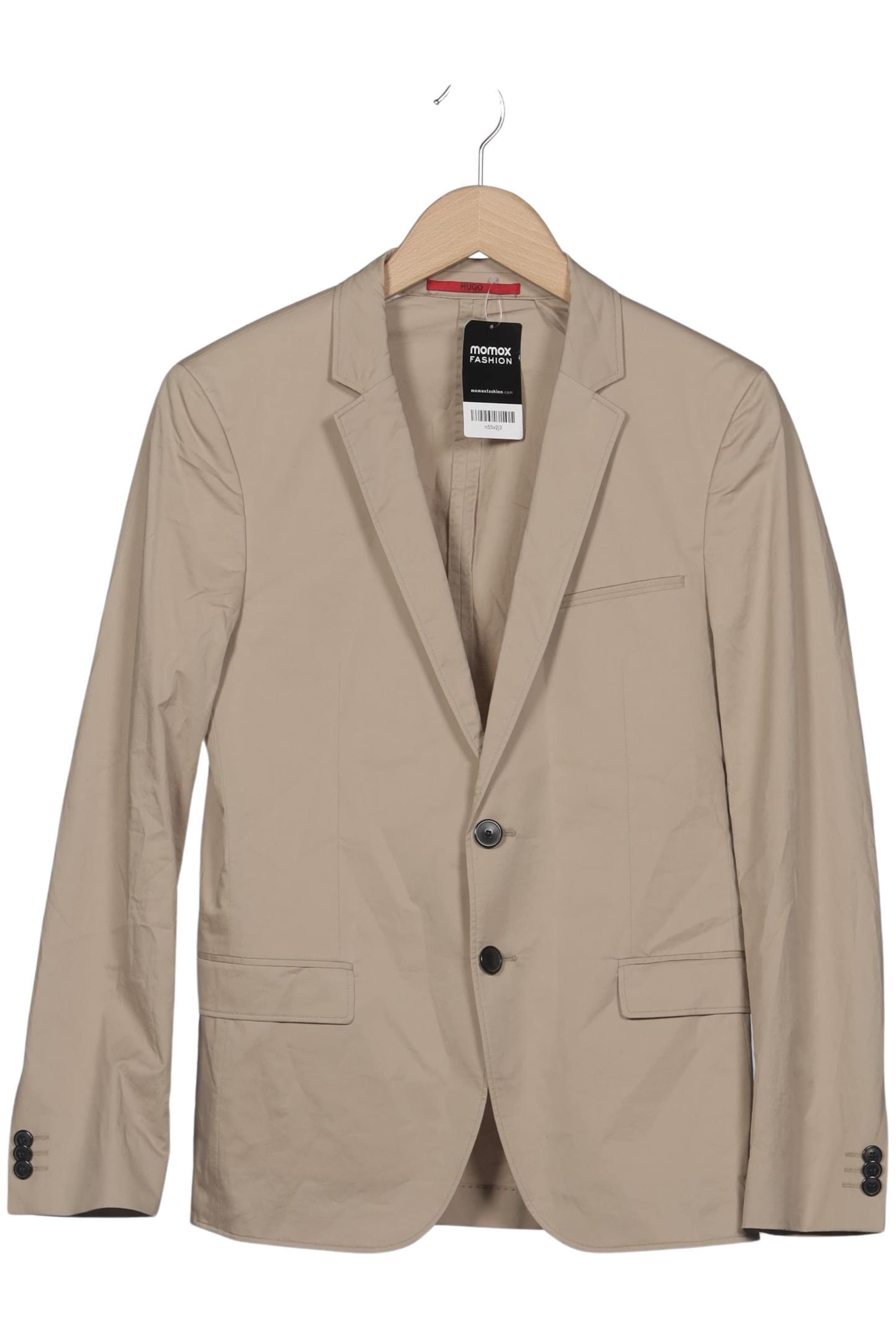 HUGO Suit Jacket in S in Beige: front