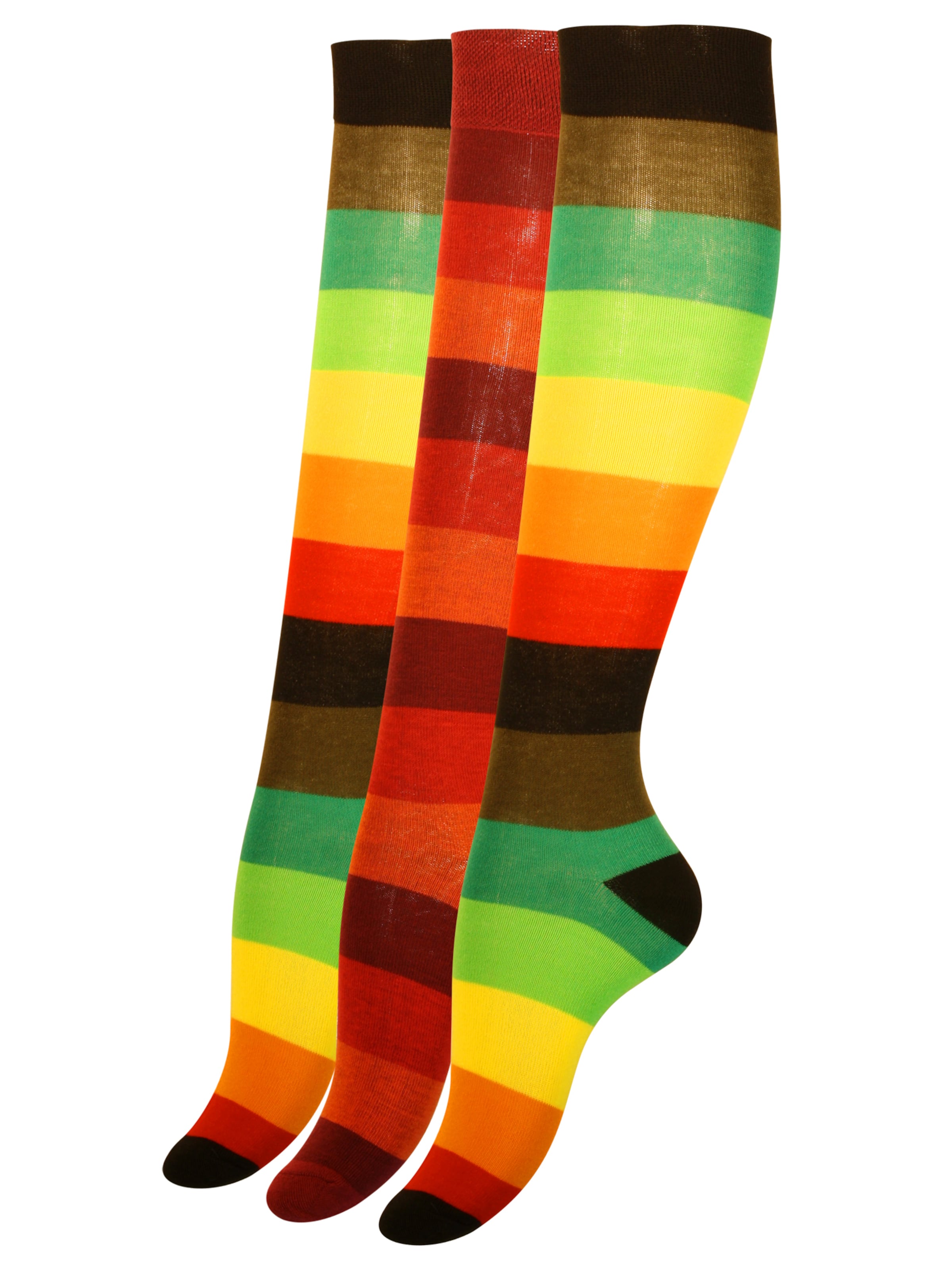 Chaussettes montantes Cotton Prime en mélange de couleurs : devant