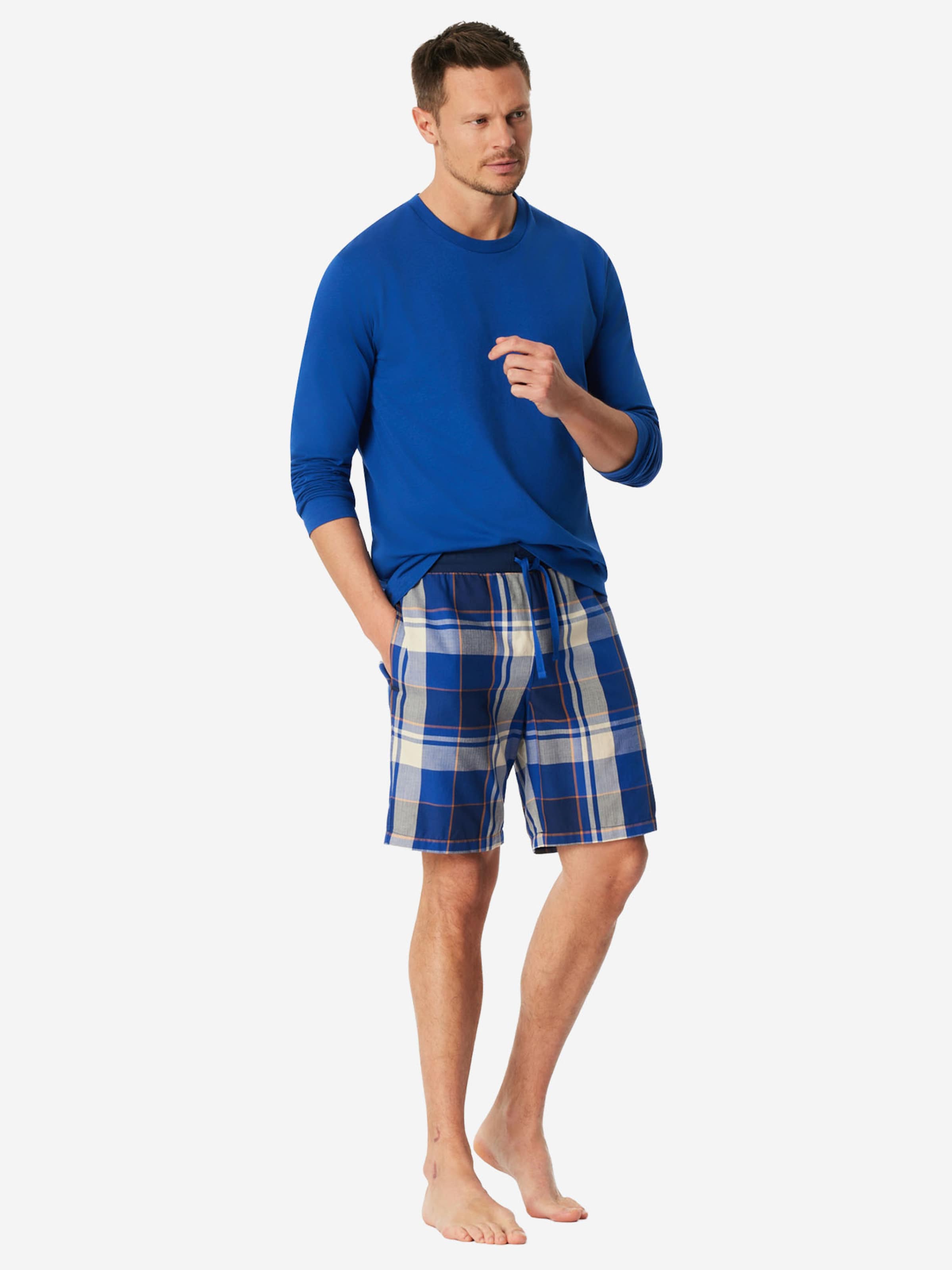 Pantalon de pyjama ' Mix & Relax ' SCHIESSER en beige