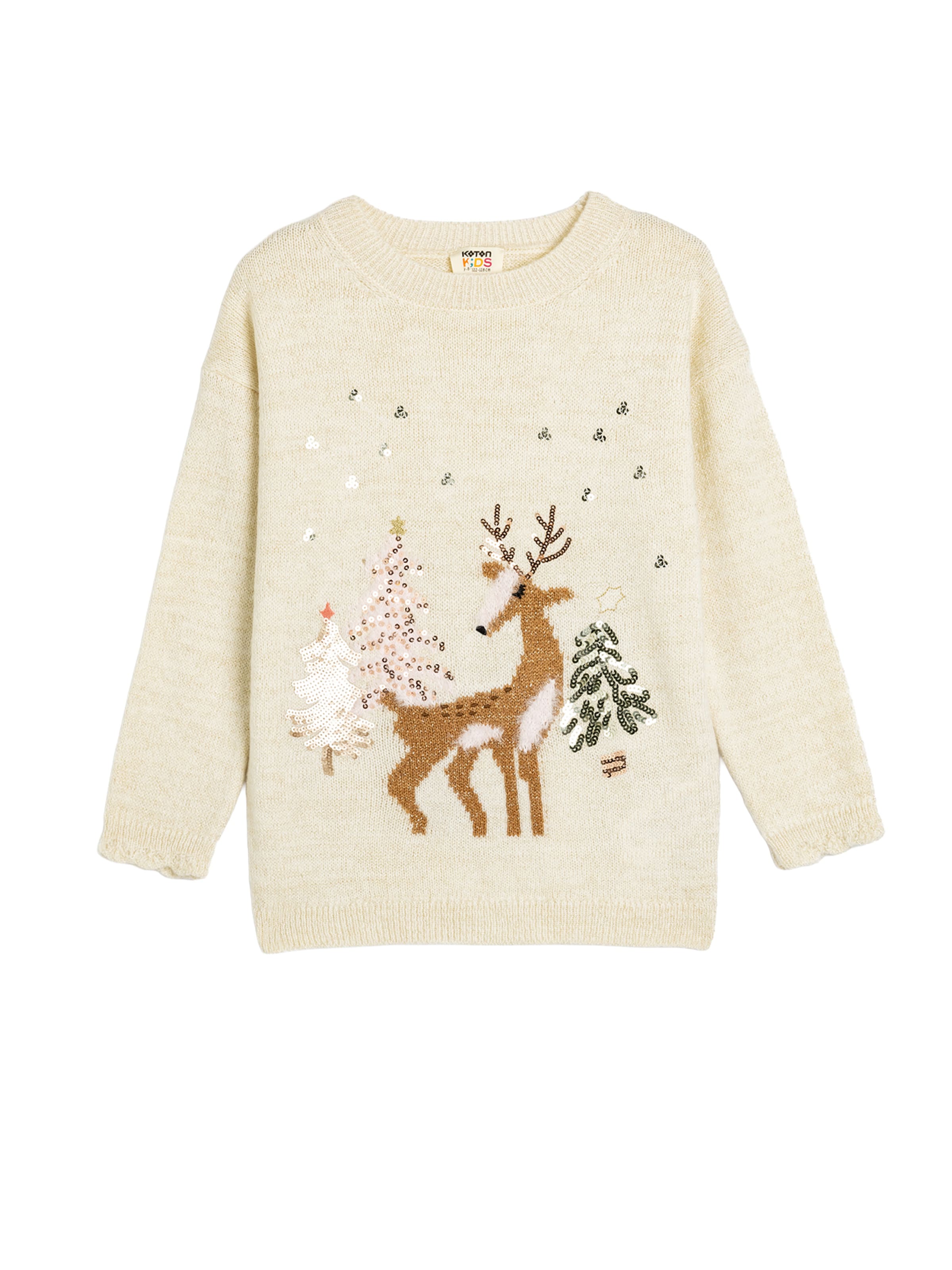 Koton Trui in Beige: voorkant