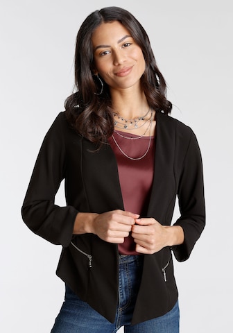 LAURA SCOTT Blazer in Black: front