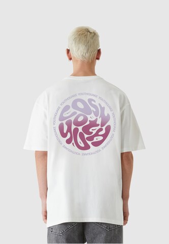 Lost Youth T-Shirt in Weiß: Vorderseite