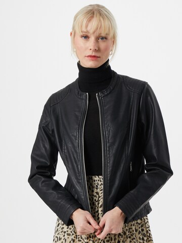 b.young Between-season jacket in Black: front