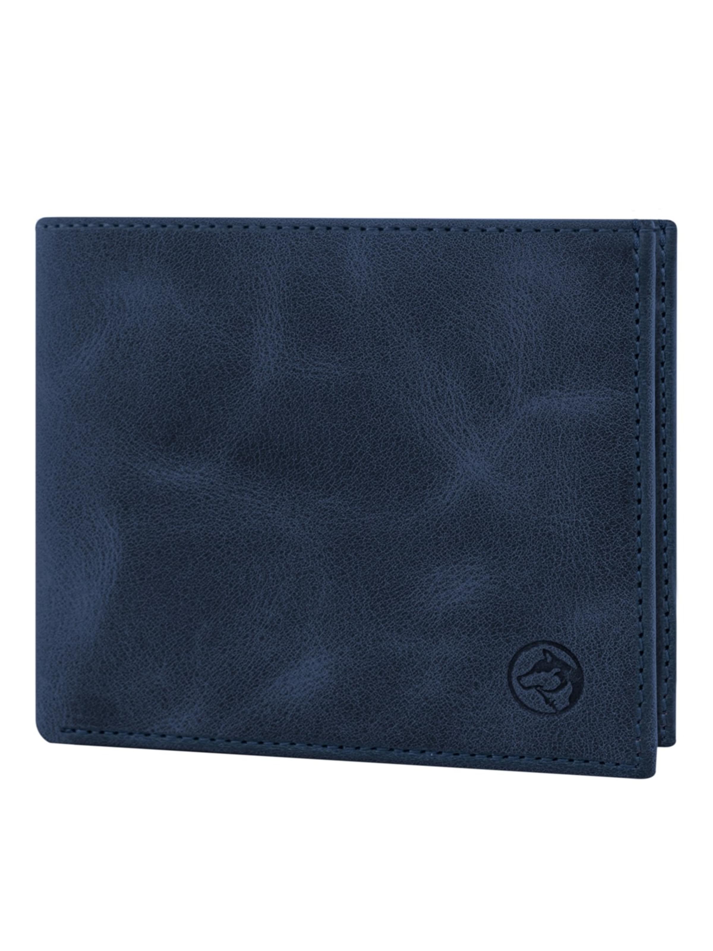 Wolfstrøm Wallet in Blue: front