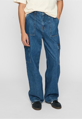 2Y Premium Loosefit Jeans in Blau: Vorderseite