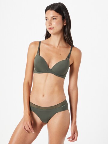 Sutien de tricou Sutien 'LIFT' de la Calvin Klein Underwear pe verde