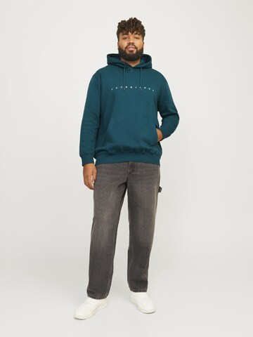 Felpa 'JJEStar' di Jack & Jones Plus in verde