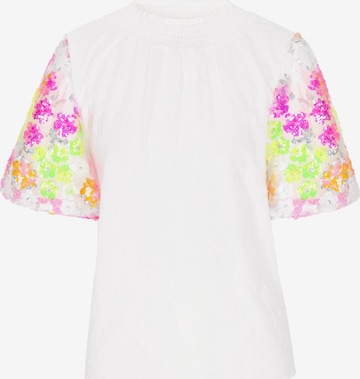 balta ebeeza Palaidinė 'Fashion Look': priekis