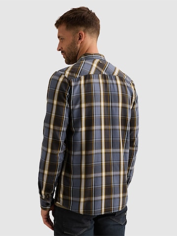 Regular fit Camicia 'Shirt with lumberjack check pattern and herringbone texture' di PME Legend in lilla
