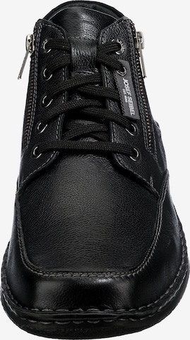 JOSEF SEIBEL Lace-Up Boots 'Anvers 84' in Black