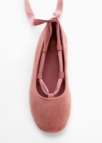 MANGO KIDS Ballet Flats 'Lara' in Red