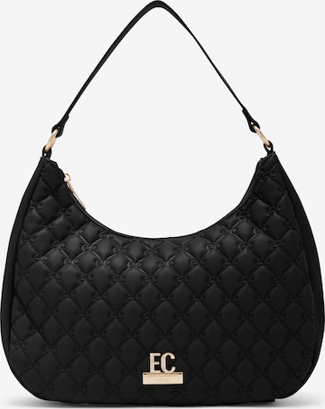 Enrico Coveri - Bolso de mano 'Zipline 3' en negro: frente