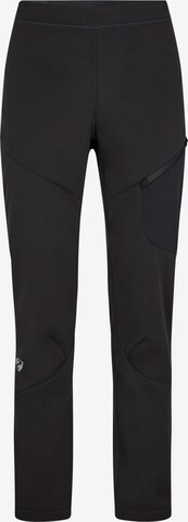 ZIENER Workout Pants 'NEBIL' in Black: front