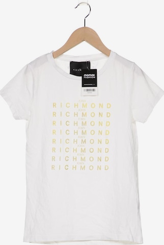 John Richmond T-Shirt S in Weiß: predná strana
