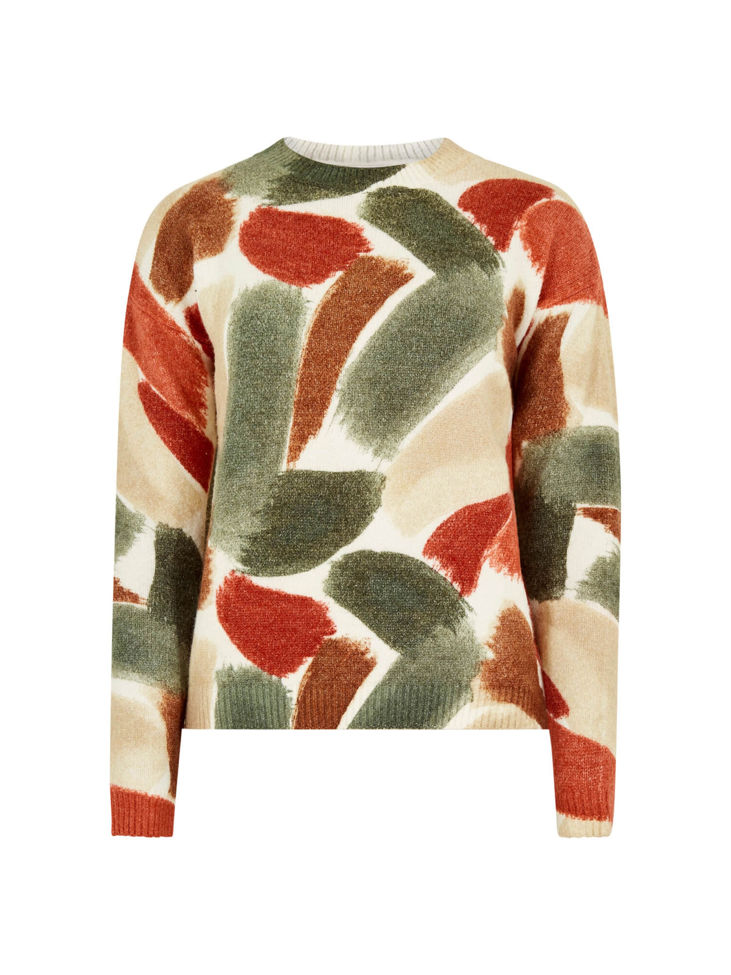 Apricot Pullover in Beige: Vorderseite