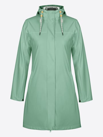 ATLASLAVA Outdoor Coat 'Waterproof Outdoor Jacket' in Green: front