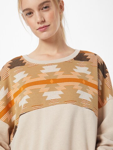 Iriedaily Sweatshirt 'Selania' in Beige