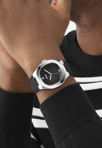 GUESS Analog Watch 'HEADLINE' in Black