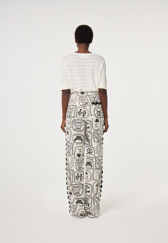 Fabienne Chapot Wide leg Broek in Beige