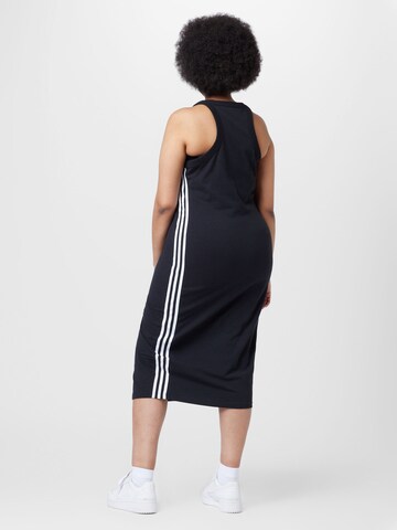 ADIDAS ORIGINALS Dress 'Adicolor Classics 3-Stripes Long ' in Black