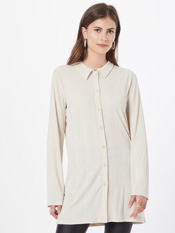 Monki - Vestido en beige: frente