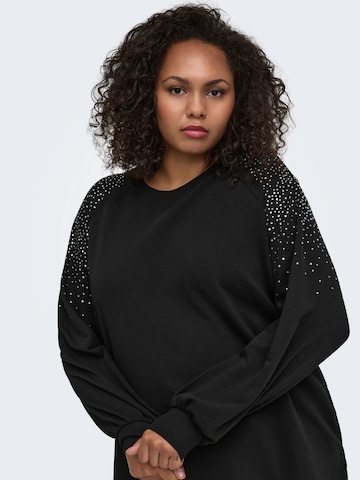 ONLY Carmakoma - Sudadera 'CARVIOLETTA' en negro